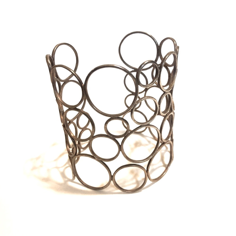 Silver Bubble Cuff - image 1